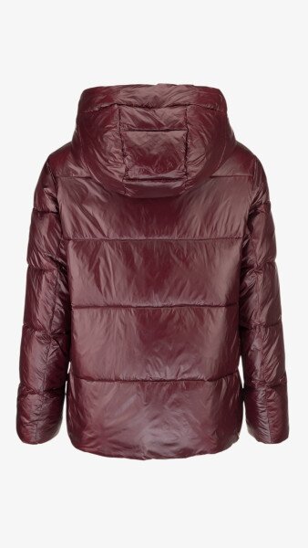 Купить Куртка однотонная женская On me M505 S Бордовый Артикул: 2000999155048 Фото №16