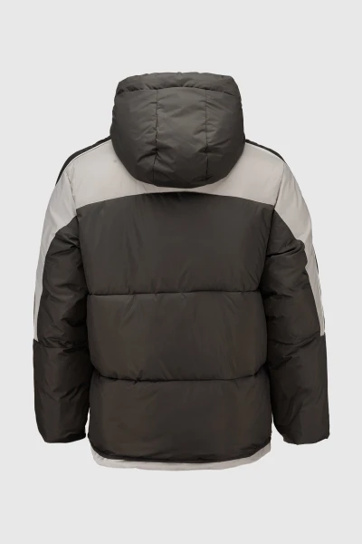 Куртка однотонная мужская 9905 XL Серый (2000990544285W)  Фото №12