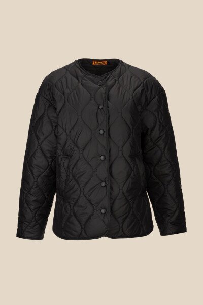 Купить Куртка однотонная женская LAWA WBC02359 S Черный Артикул: 2000990401625 Фото №6