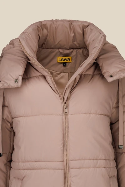 Купити Куртка однотонна жіноча LAWA WBC02440 XL Бежевий Артикул: 2000990830135 Фото №9