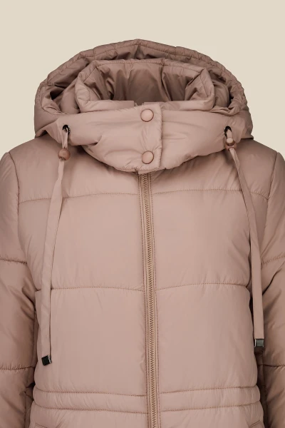 Купити Куртка однотонна жіноча LAWA WBC02440 XL Бежевий Артикул: 2000990830135 Фото №8