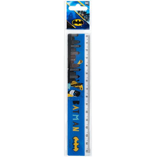 Купити Лінійка Batman Kite DC25-090 15 см Різнокольоровий Артикул: 4063276227003 Фото №2
