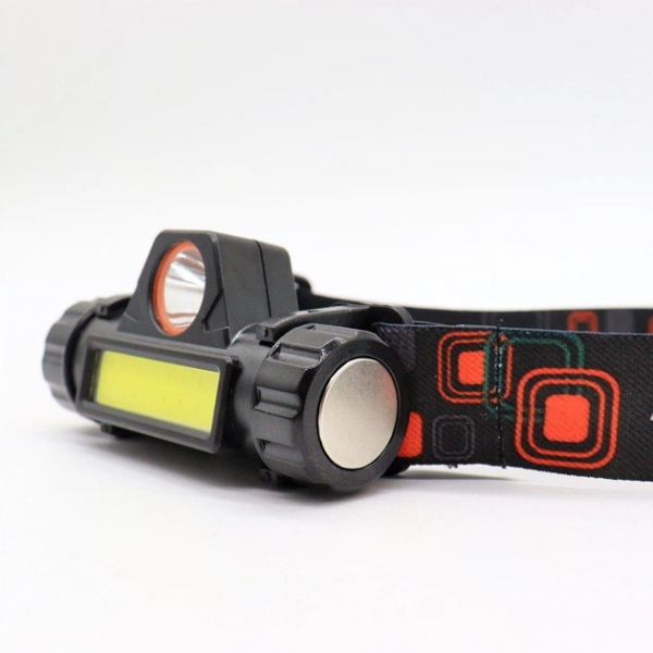Купить Фонарик налобный на USB BL-8101 Черный Артикул: 2000999467950 Фото №3