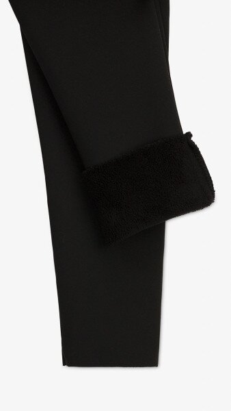 Купить Лосины однотонные для девочки Lizi SY320 146 см Черный Артикул: 2000999365706 Фото №9