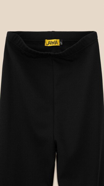Купити Лосини трикотажні однотонні жіночі LAWA WBC02476 M Чорний Артикул: 2000999379604 Фото №11
