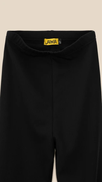 Купить Лосины трикотажные однотонные женские LAWA WBC02476 2XL Черный Артикул: 2000999379635 Фото №11