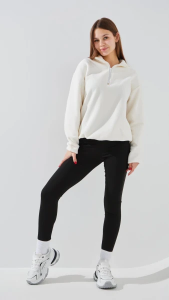 Купить Лосины трикотажные однотонные женские LAWA WBC02476 2XL Черный Артикул: 2000999379635 Фото №2