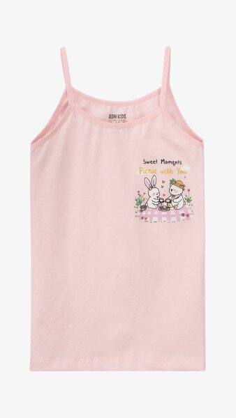 Купить Майка-белье для девочки ADN Kids 7510-K258 92-98 см Розовый Артикул: 2000999405723 Фото №1