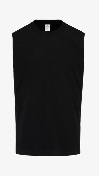 Купить Майка однотонная мужская 5601-1 2XL Черный Артикул: 2000991011656 Фото №1
