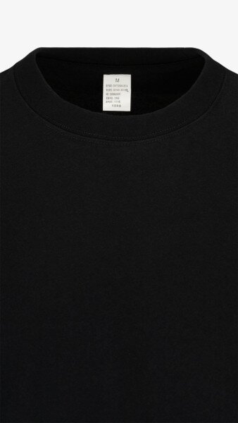Купить Майка однотонная мужская 5601-1 2XL Черный Артикул: 2000991011656 Фото №2