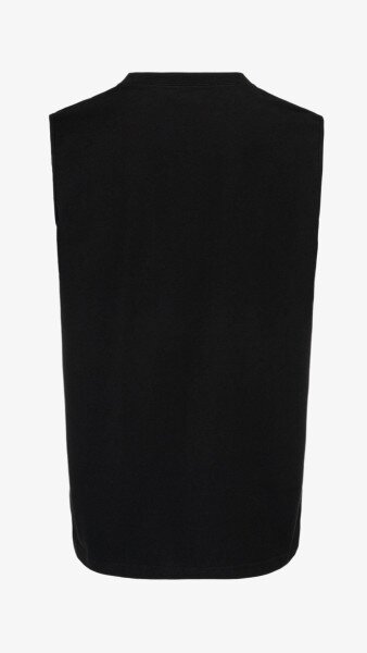 Купить Майка однотонная мужская 5601-1 2XL Черный Артикул: 2000991011656 Фото №3