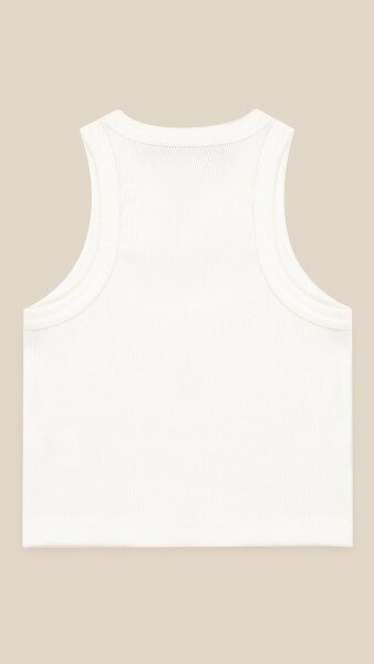 Купити Майка однотонна для дівчинки LAWA GBC02347 134 см Молочний Артикул: 2000999243219 Фото №9