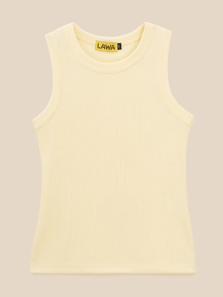 Купити Майка однотонна жіноча LAWA WBC02305 XS Масляний Артикул: 2000999610141 Фото №6