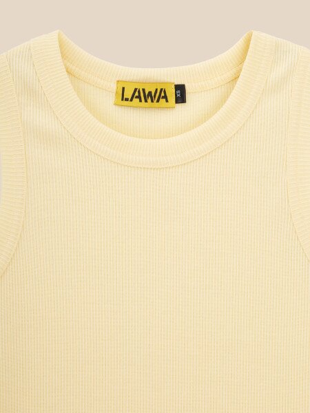 Купить Майка однотонная женская LAWA WBC02305 XS Масляный Артикул: 2000999610141 Фото №7