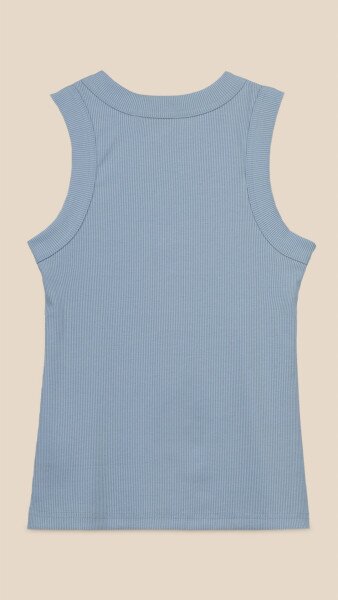 Купить Майка однотонная женская LAWA WBC02305 XS Светло-голубой Артикул: 2000999190872 Фото №9