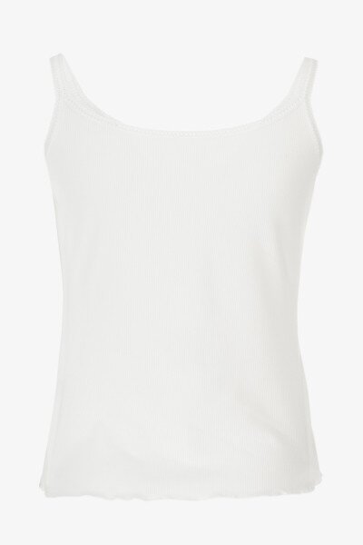 Купити Майка однотонна жіноча W23-24 One Size Білий (2000989430070S) Артикул: 2000989430070 Фото №8