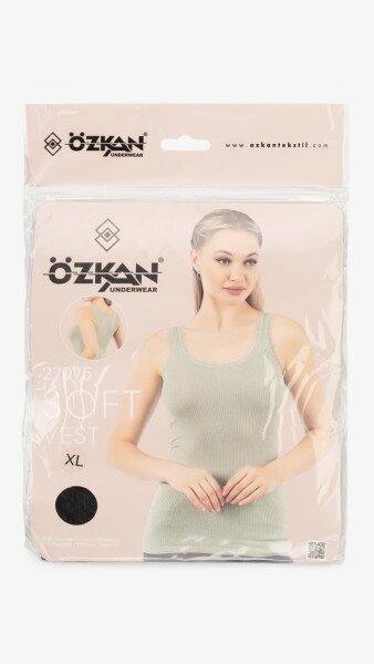 Купить Майка женская OZKAN 27075 S Черный Артикул: 2000999264245 Фото №8