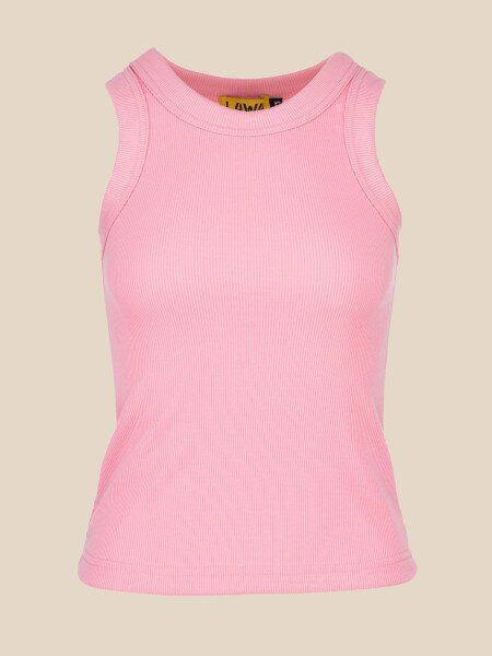 Купить Майка однотонная женская LAWA WBC02305 2XL Розовый Артикул: 2000990634870 Фото №6