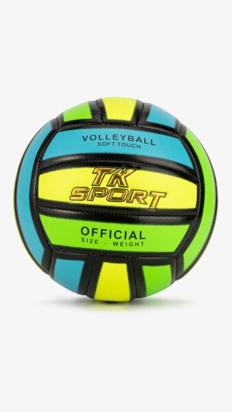 Купити М`яч волейбольний TK Sport C60983 280-300 г Синьо-салатовий Артикул: 2000999195501 Фото №1