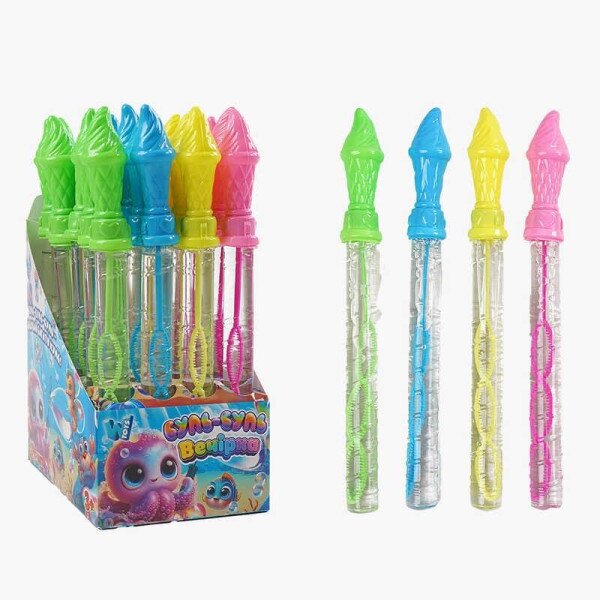 Купить Мыльные пузыри «Рожок мороженого» WToys TC30293 Салатовый Артикул: 6973472190255 Фото №2