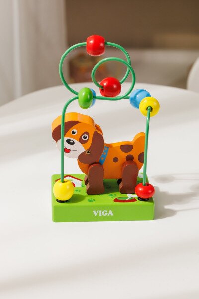 Купити Міні-лабиринт "Песик" Viga Toys 59662 Різнокольоровий (6934510596620) Артикул: 6934510596620 Фото №5