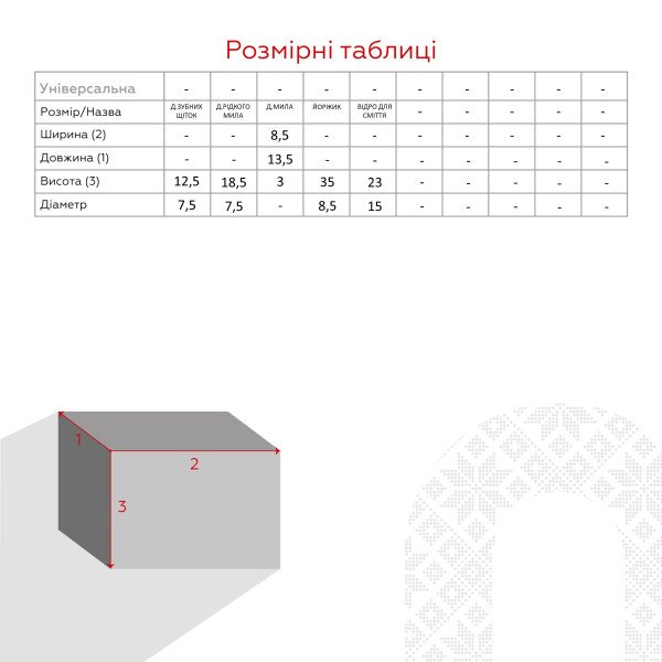 Купить Набор для ванной 5шт Bee Home VC-150 Пудровый (2000990531278A) Артикул: 2000990531278 Фото №10