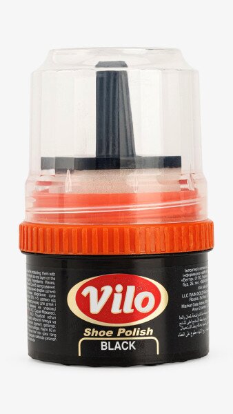 Купить Набор крем-блеск для обуви с аппликатором Vilo 2 шт Черный Артикул: 8697422820594 Фото №3