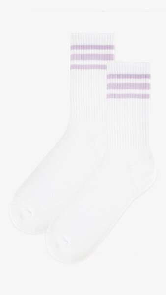 Купить Набор носков для девочки 3шт Premier Socks 51 Полоски 16-18 Разноцветный Артикул: 4820203375165 Фото №5