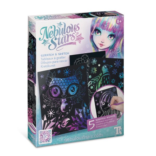 Купить Набор для творчества NEBULOUS STARS - ГРАТАЖ: ЗВЕЗДНЫЕ ГРАВЮРЫ 11014 (5550007405438) Артикул: 5550007405438 Фото №1