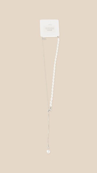 Купить Ожерелье подвеска "Organic Kraft" женское LAWA WTJ02653 Белый Артикул: 2000999545047 Фото №2
