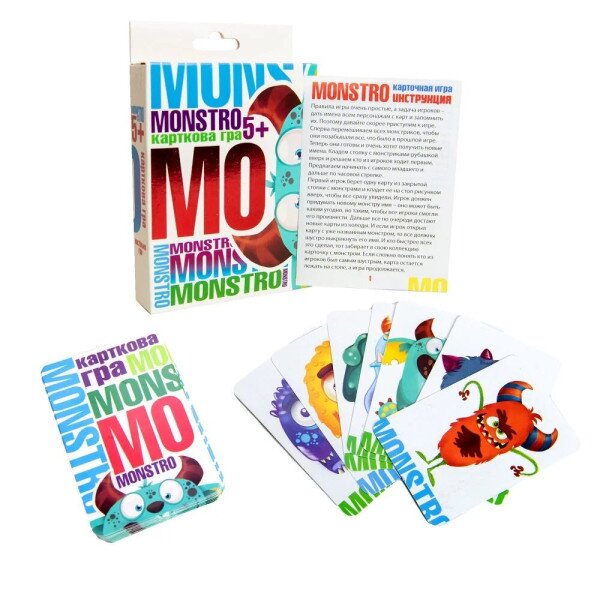Купить Настольная игра "Monstro" Strateg 32068 (4823113803414) Артикул: 4823113803414 Фото №2