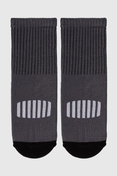 Шкарпетки для хлопчика VT Socks ШДК024-1970 Спорт 23-25 Сірий (2000990693068A)  Фото №2
