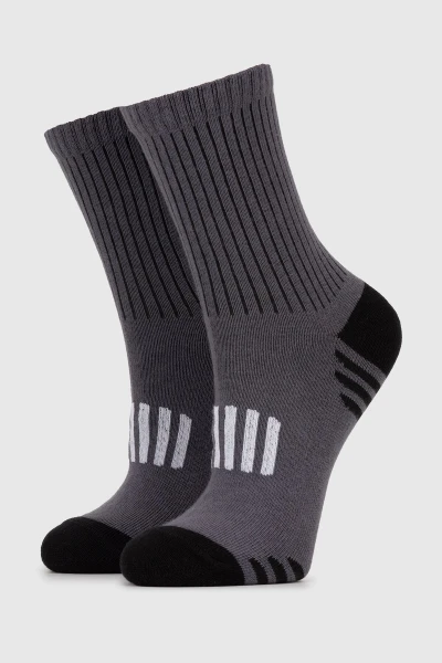 Шкарпетки для хлопчика VT Socks ШДК024-1970 Спорт 23-25 Сірий (2000990693068A)  Фото №0