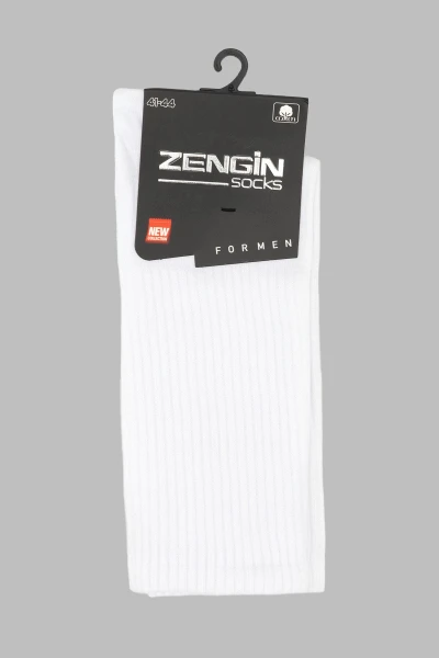 Купити Шкарпетки чоловічі Zengin Zengin 8.75 41-44 Білий (2000990391551A) Артикул: 2000990391551 Фото №7