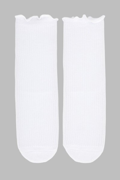 Купити Шкарпетки для дівчинки Premier Socks Рюші 18-20 Білий (4820203340033A) Артикул: 4820203340033 Фото №2