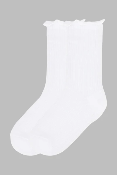 Купить Носки для девочки Premier Socks Рюши 18-20 Белый (4820203340033A) Артикул: 4820203340033 Фото №3