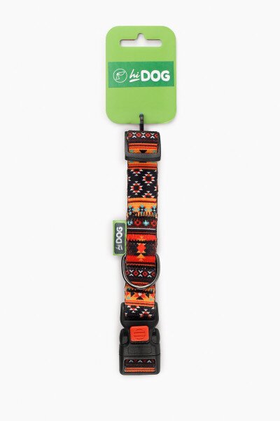 Купить Ошейник ТМ HIDOG "Boha orange", размер L (ширина 25мм (35-45см)) (2100102228017A)(SN) Артикул: 2100102228017 Фото №4