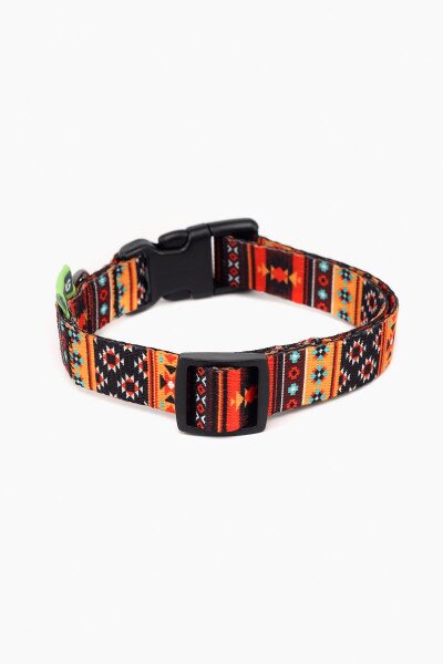 Купить Ошейник ТМ HIDOG "Boha orange", размер L (ширина 25мм (35-45см)) (2100102228017A)(SN) Артикул: 2100102228017 Фото №2