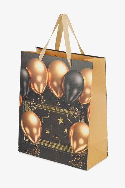 Купить Пакет подарочный LARGE Air balloons 760400ML Черный Артикул: 2000991026964 Фото №2