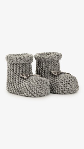 Купити Пiнетки в'язані для хлопчика Very Socks 140 0-1 рік Сірий Артикул: 2000999408151 Фото №1