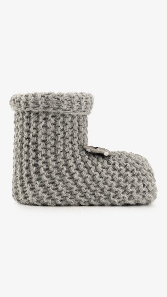 Купити Пiнетки в'язані для хлопчика Very Socks 140 0-1 рік Сірий Артикул: 2000999408151 Фото №2