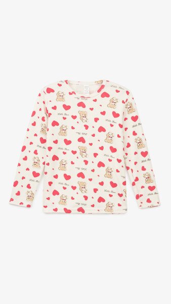 Купити Піжама для дівчинки DALMINA Little Bear 104 см Молочний Артикул: 2000999243790 Фото №9
