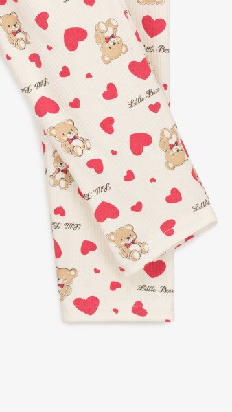 Купити Піжама для дівчинки DALMINA Little Bear 104 см Молочний Артикул: 2000999243790 Фото №15