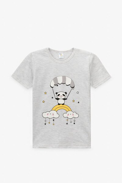 Купити Піжама для дівчинки Mini Moon 9069 110 см Сірий Артикул: 2000991029248 Фото №8