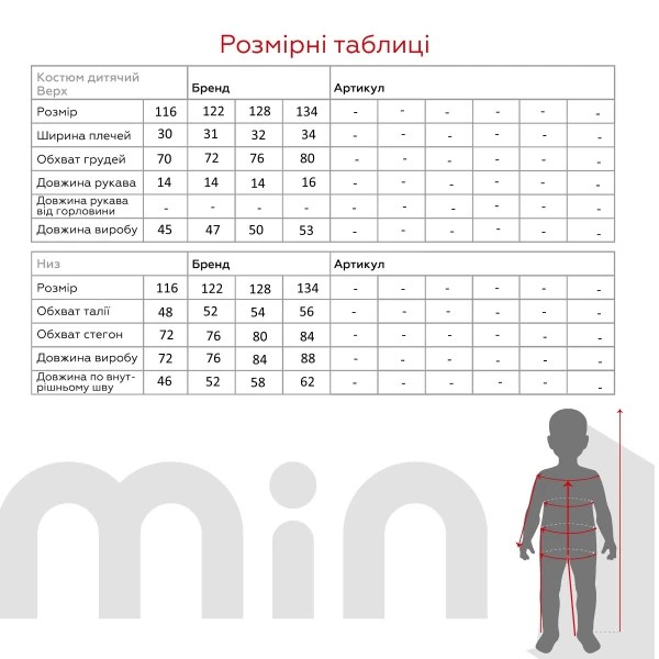 size grid