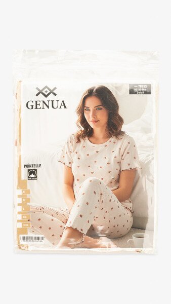 Купить Пижама женская GENUA 70753 S Молочный Артикул: 2000999542268 Фото №15