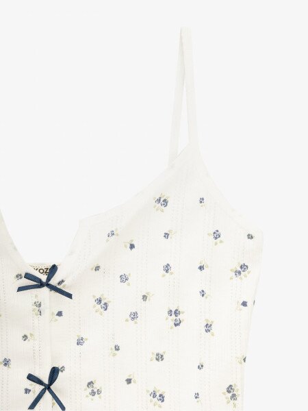 Купить Пижама женская Koza 70171 M Белый Артикул: 2000999649738 Фото №3