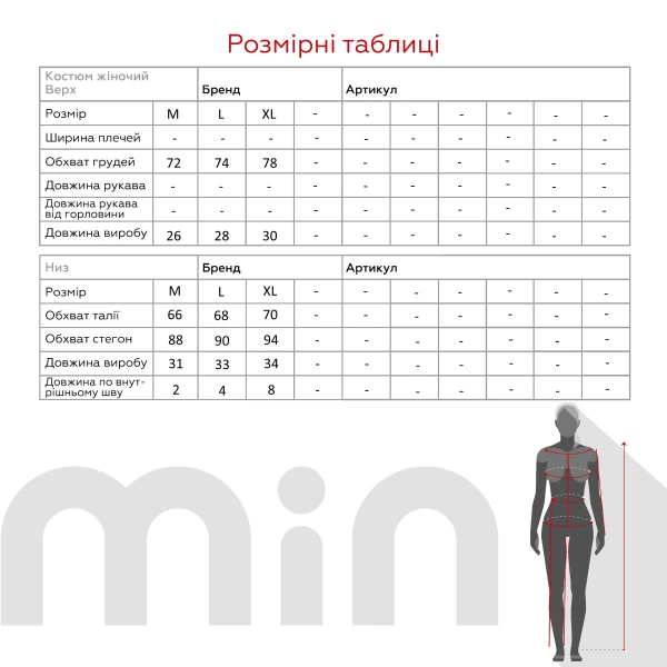 size grid