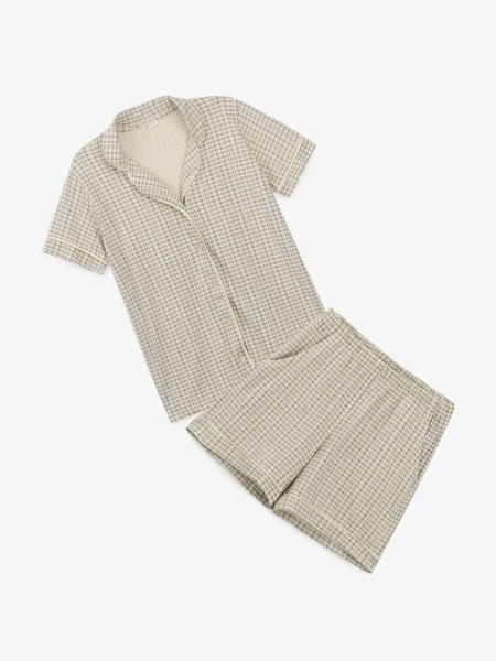 Купить Пижама женская Nicoletta 60291 XL Бежевый Артикул: 2000999632808 Фото №1
