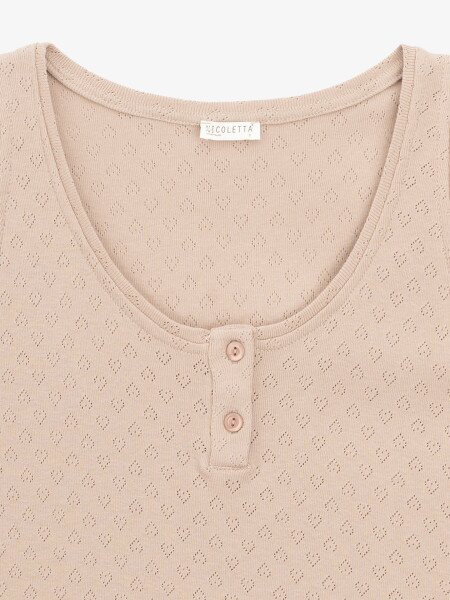 Купить Пижама женская Nicoletta S 45033 Кофейный Артикул: 2000999576423 Фото №8